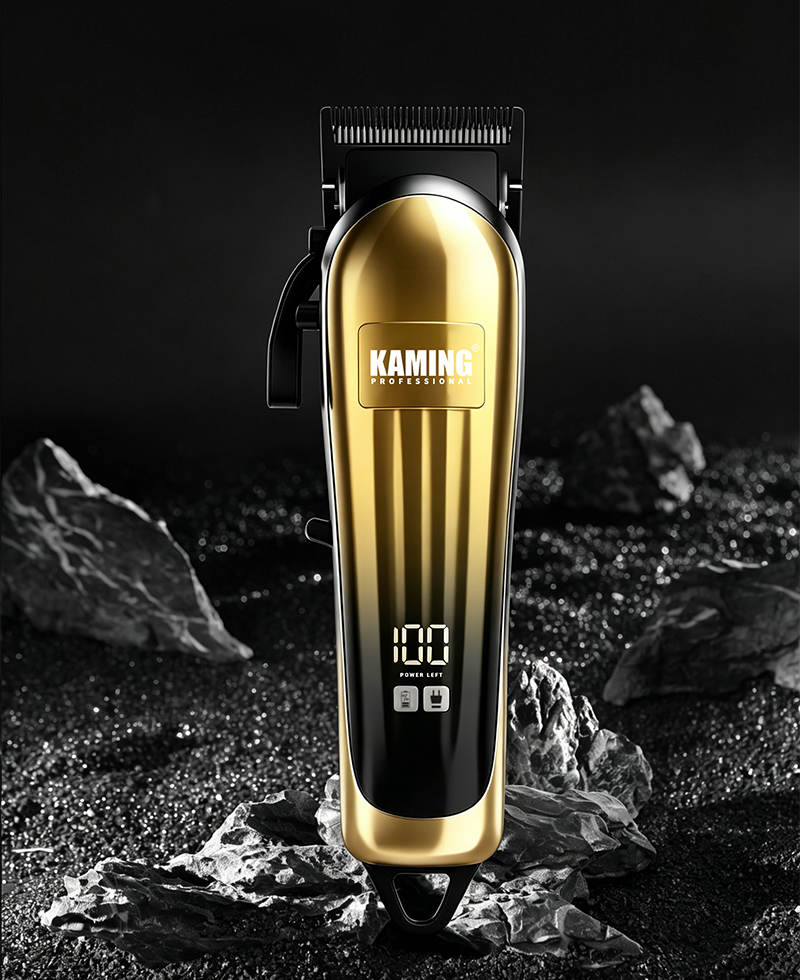 Kaming802 Home Elektrisk Hårklipper Profesjonell Taper Trimmer Høykvalitets Elektrisk Clipper Digital Display