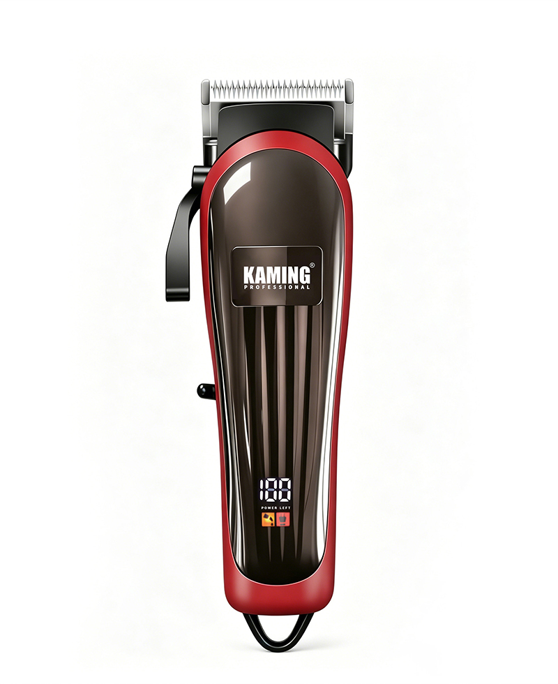 Kaming802 Home Elektrisk Hårklipper Profesjonell Taper Trimmer Høykvalitets Elektrisk Clipper Digital Display