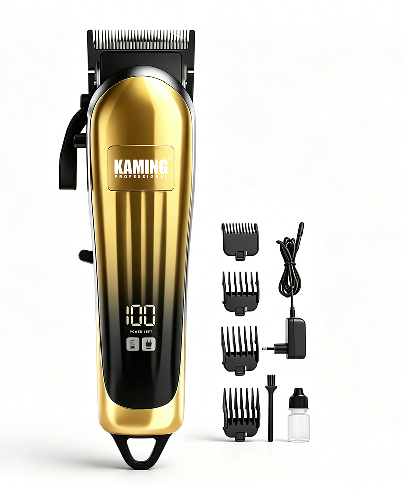 Kaming802 Home Elektrisk Hårklipper Profesjonell Taper Trimmer Høykvalitets Elektrisk Clipper Digital Display