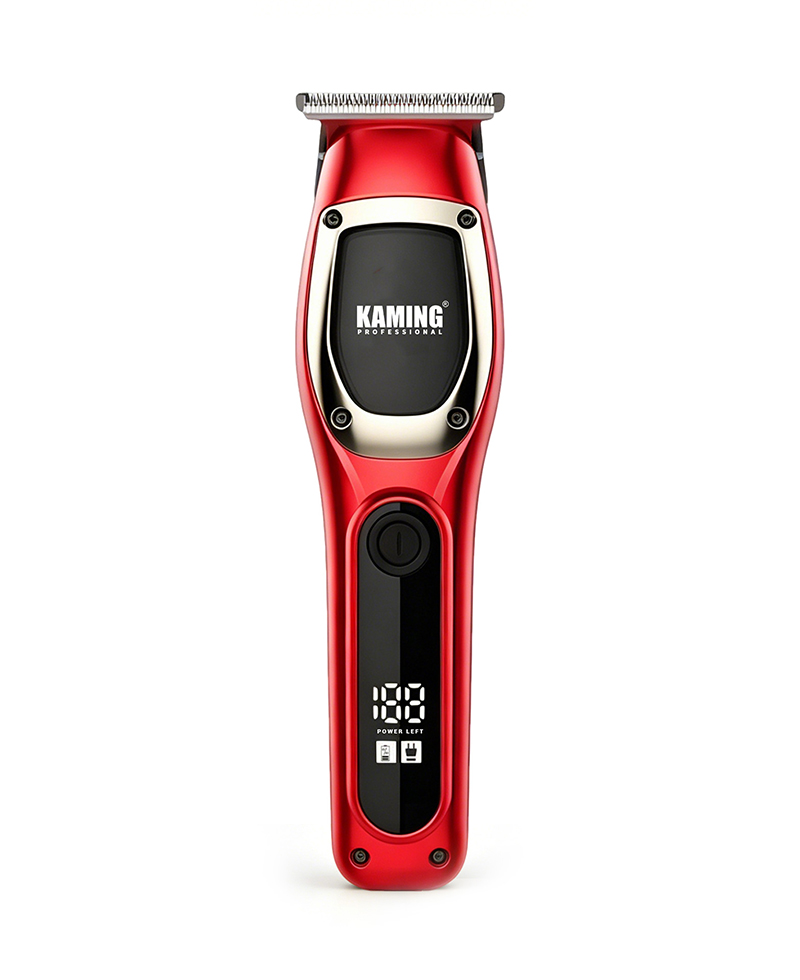 Kaming1711 Ny elektrisk hårklipper for menn Zero Gap Digital Display 7000 RPM Detaljtrimmer Cross Border Trade